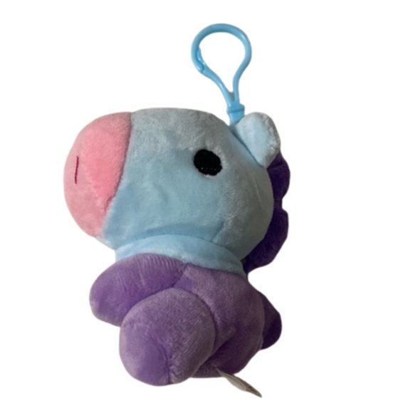BTS 21 "MANG" full body blue keychain plushie line‎ friends bag charm - Picture 1 of 17